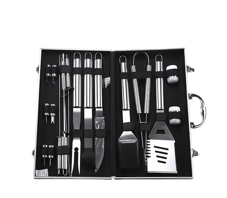 26 Pieces Stainless Steel BBQ Grill Tools Sets