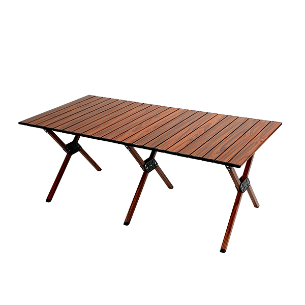 Table pliante portative de rouleau d'oeufs d'alliage d'aluminium