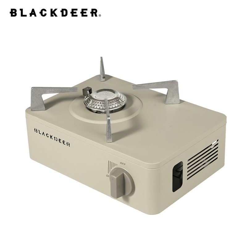 BLACKDEER Outdoor Cassette Barbecue Grill Camping Picnic Gas Heating Stove Oven Furnace Cooktop Roasting Plate Pan BBQ Burner