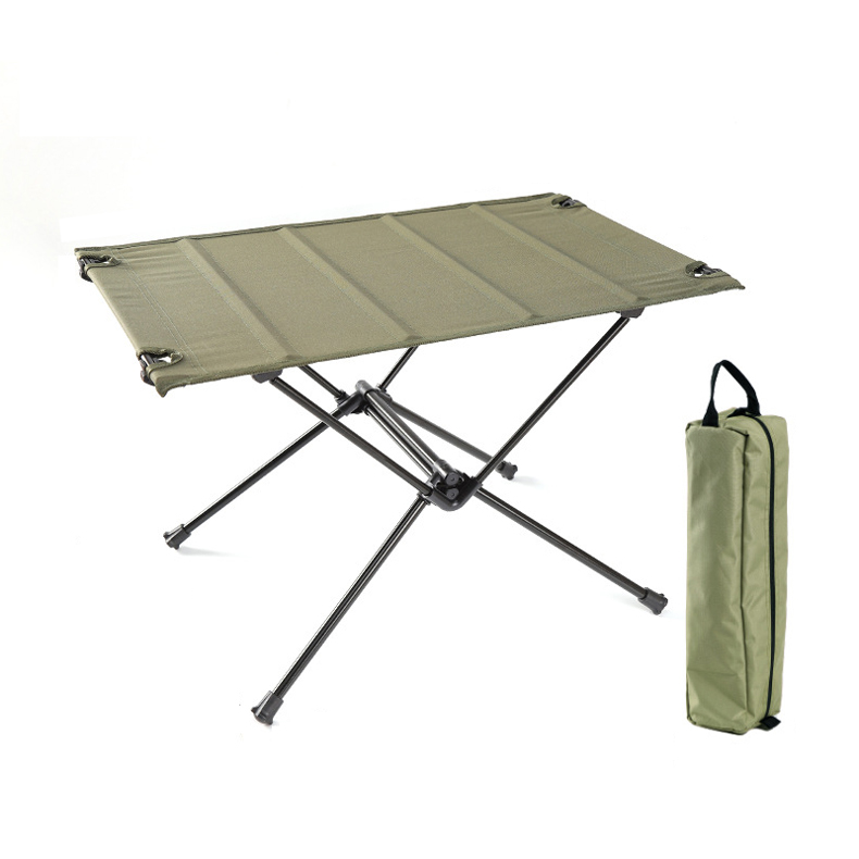 Portable Camping Table With 1680D Oxford Table Top and Aluminum Frame
