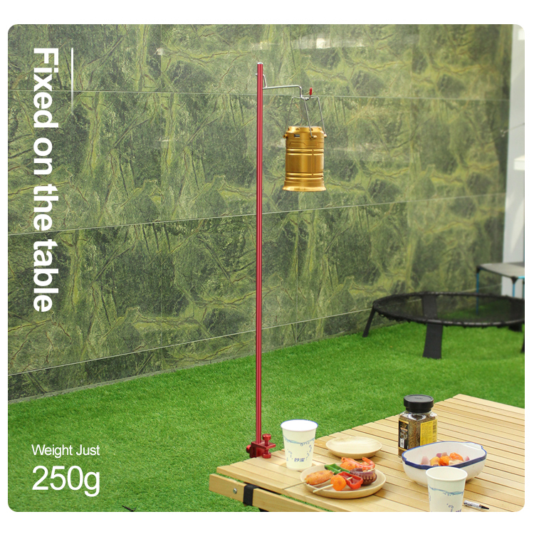 Outdoor Aluminum Folding Camping Light Stand
