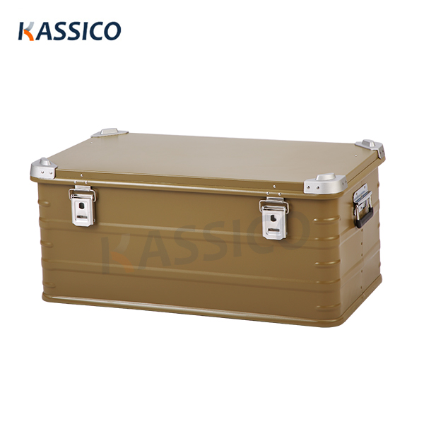 Outdoor Camping Gear Aluminum Storage Boxes