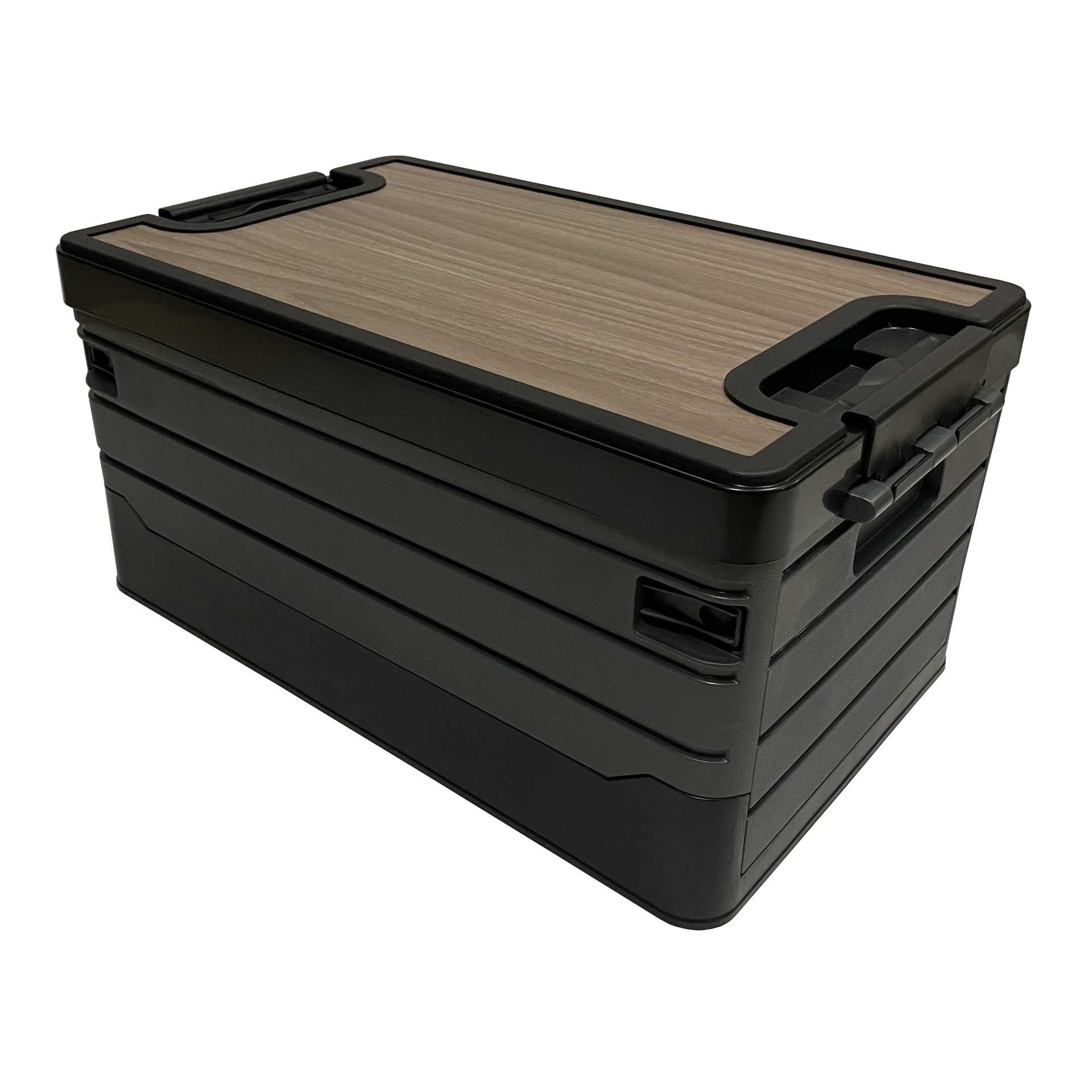 Multifunctional outdoor portable foldable storage box
