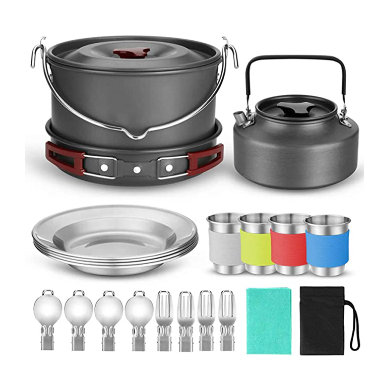 Outdoor Camping Cooking Cookware Set