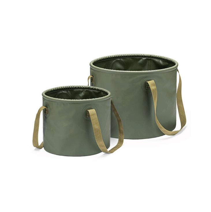 Foldable round outdoor travel camping portable bucket