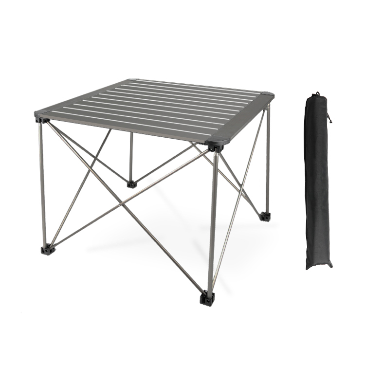 Aluminum Camping Traveling Picnic Table, Outdoor Foldable Furniture