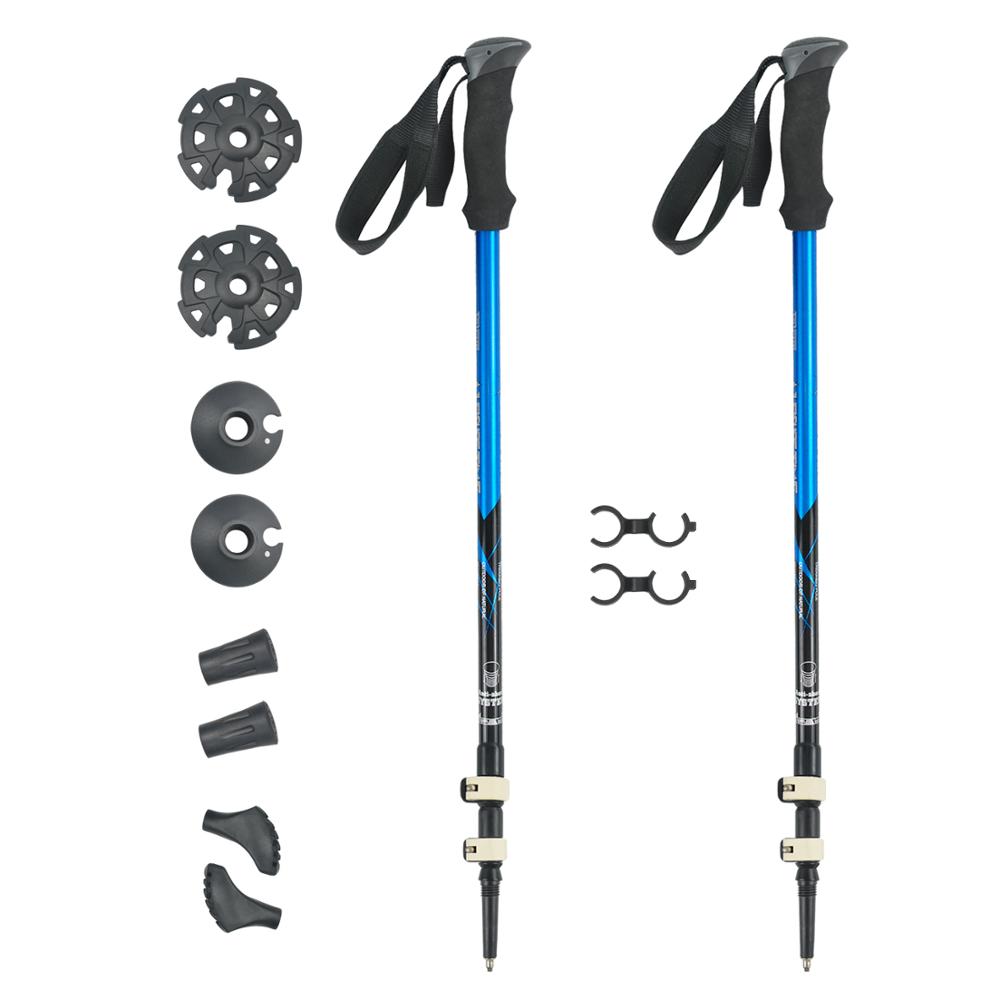 Carbon fiber alpenstock hiking poles