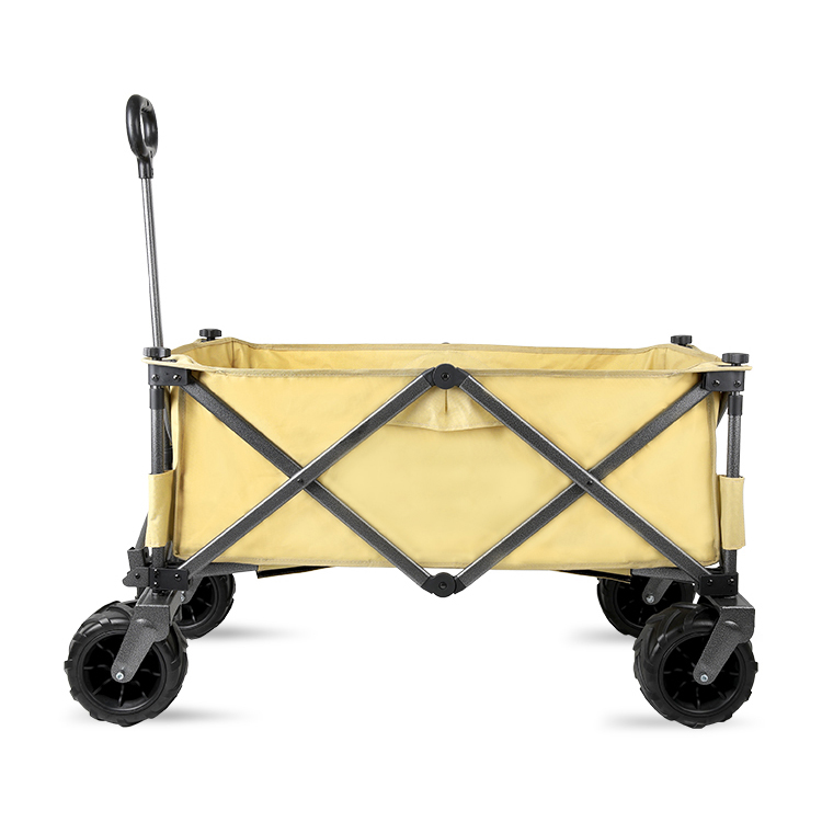 Collapsible Folding Camping Wagon, Outdoor Trolley Cart