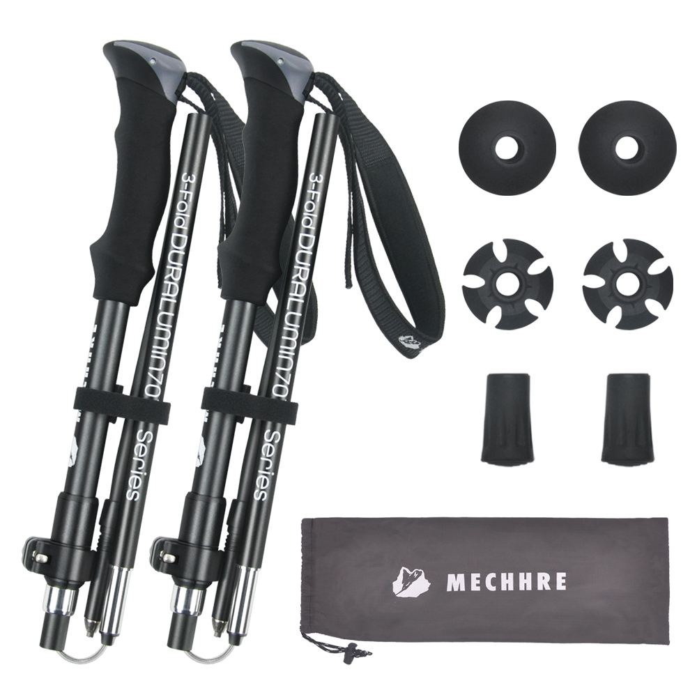 Carton Fiber Hiking Folding Trekking Poles