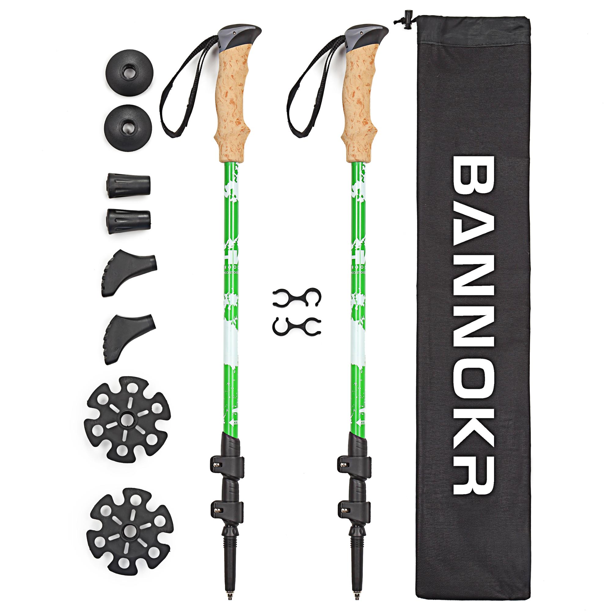 Adjustable Telescoping Quick Lock Aluminum trekking poles