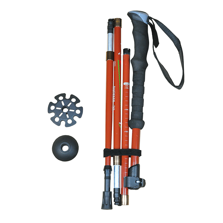 Custom Portable Carbon Hiking Walking Trekking Stick