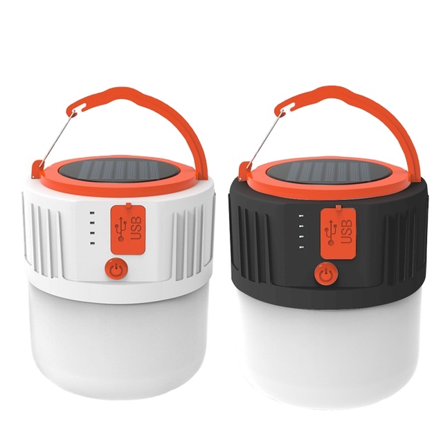 Solar LED Bulbs Rechargeable 5 Modes Portable Lamp