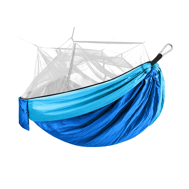 Outdoor Folding Camping Hammock With Mosquito Net