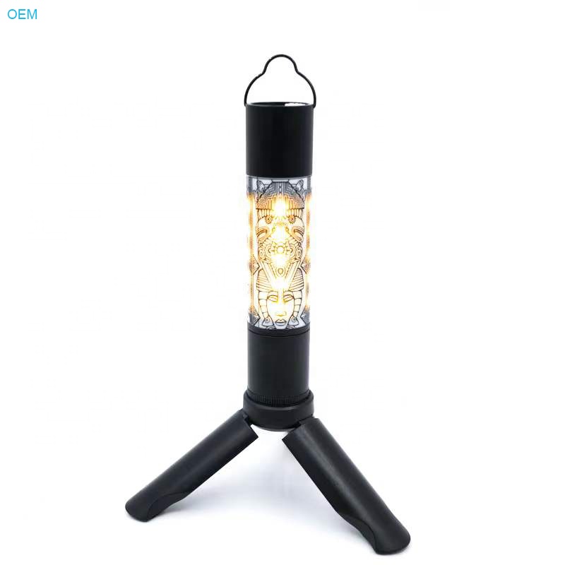 Portable Outdoor LED Camping Tent Light With 3 Stands