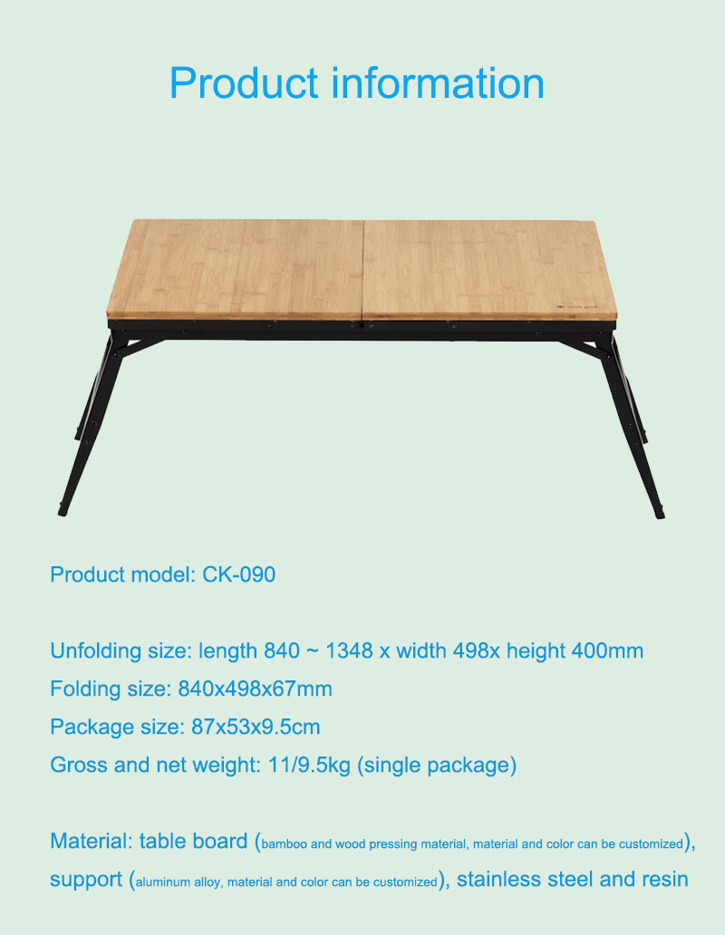 Outdoor IGT Folding Camping Table with Picnic Stove
