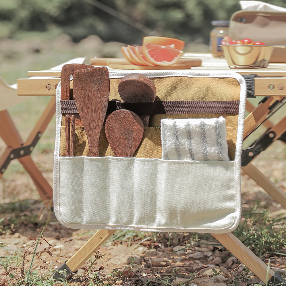 Camping Equipment Hanging Tableware Organizer