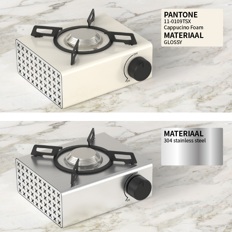 2000W Portable Mini Cassette Butane Gas Burner For Outdoor Camping Picnic