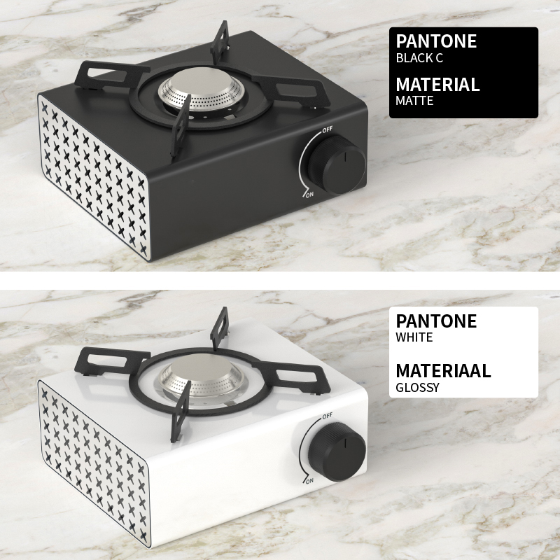 2000W Portable Mini Cassette Butane Gas Burner For Outdoor Camping Picnic