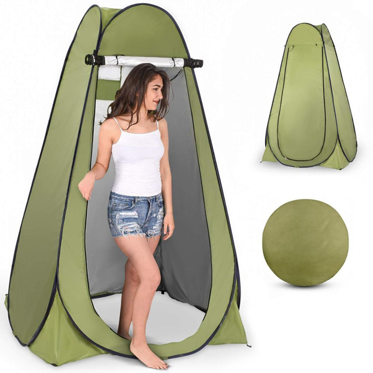 Camping Pop up Shower Tent - Outdoor Quick Opening Toilet