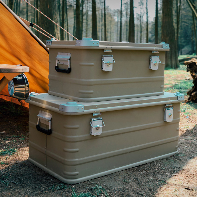 Outdoor Aluminum Camping Storage Boxes