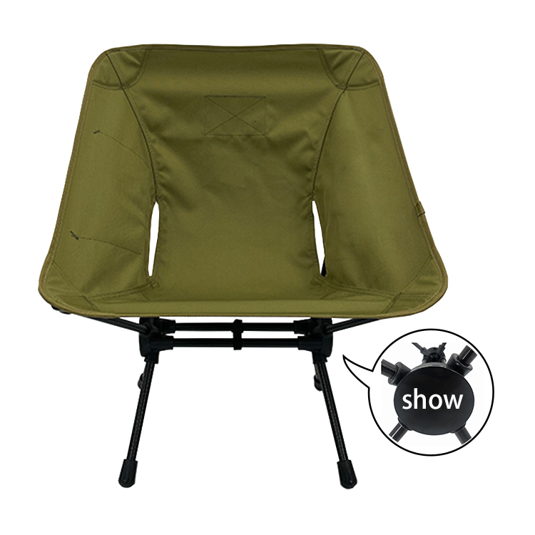 Ultralight Portable Folding Backpacking Moon Chair for Camping BBQ Beach Travel