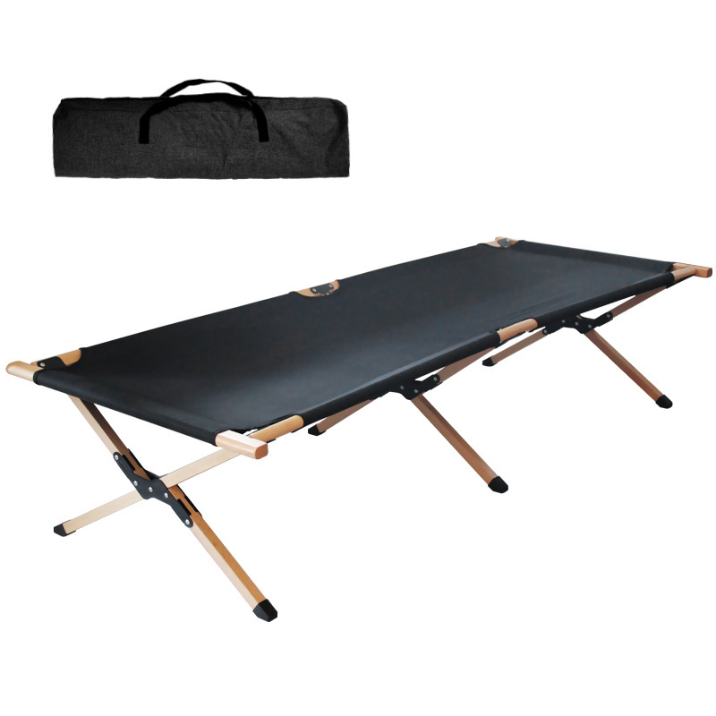 Beech Wood Frame Foldable Camping Bed