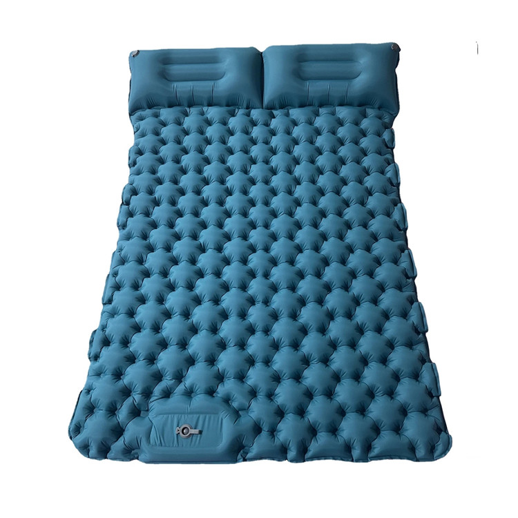 2 People Moisture-proof Inflatable Camping Mattress Pad