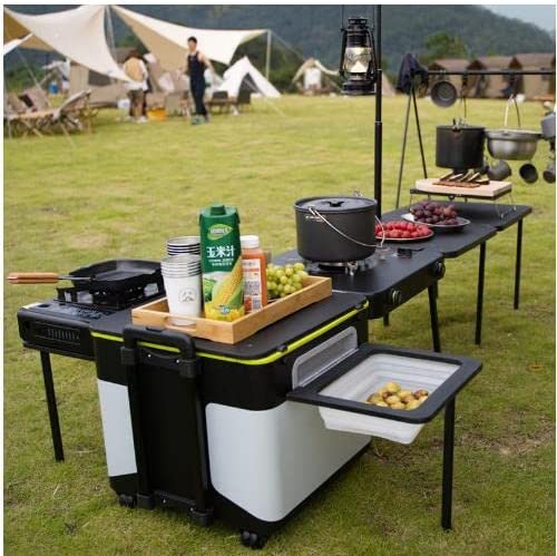 Outdoor Camping Kitchen Station For BBQ, Picnics and Parties