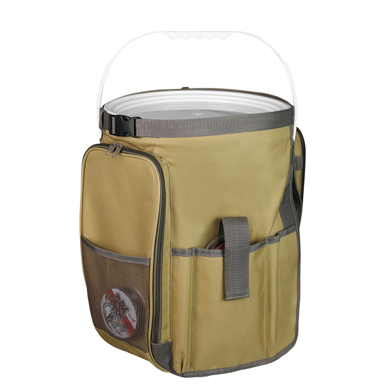 Outdoor Camping  Fishing Bucket , Tool Organizer Storage Bag