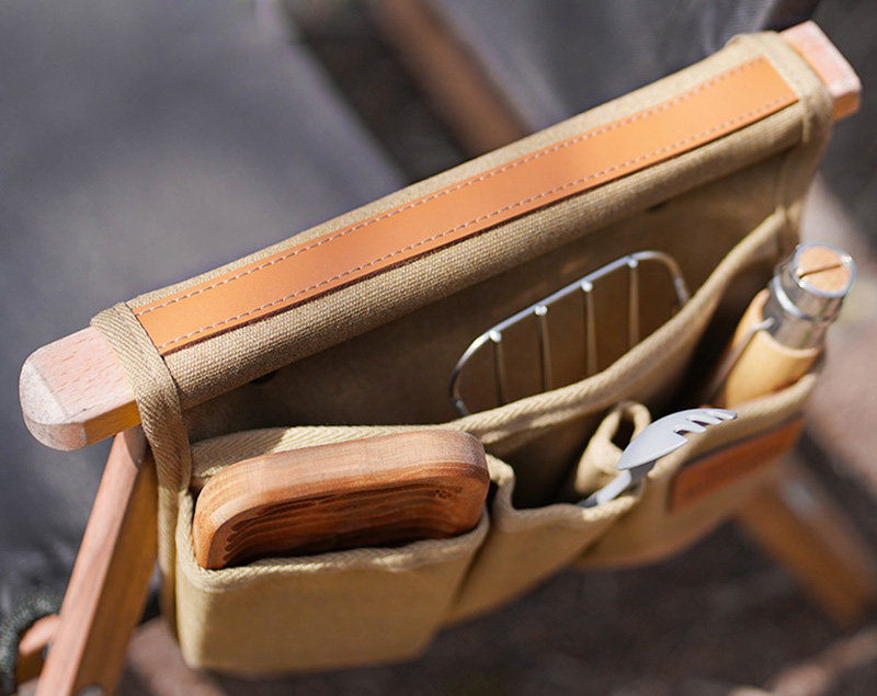 Camping Chair Side Storage Bag, Table side Storge Pocket