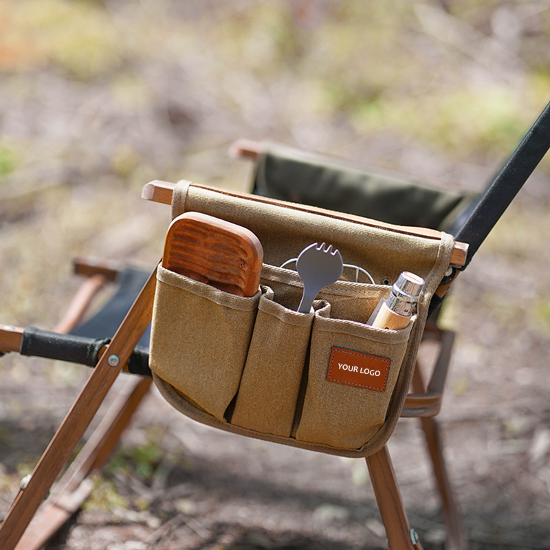 Camping Chair Side Storage Bag, Table side Storge Pocket