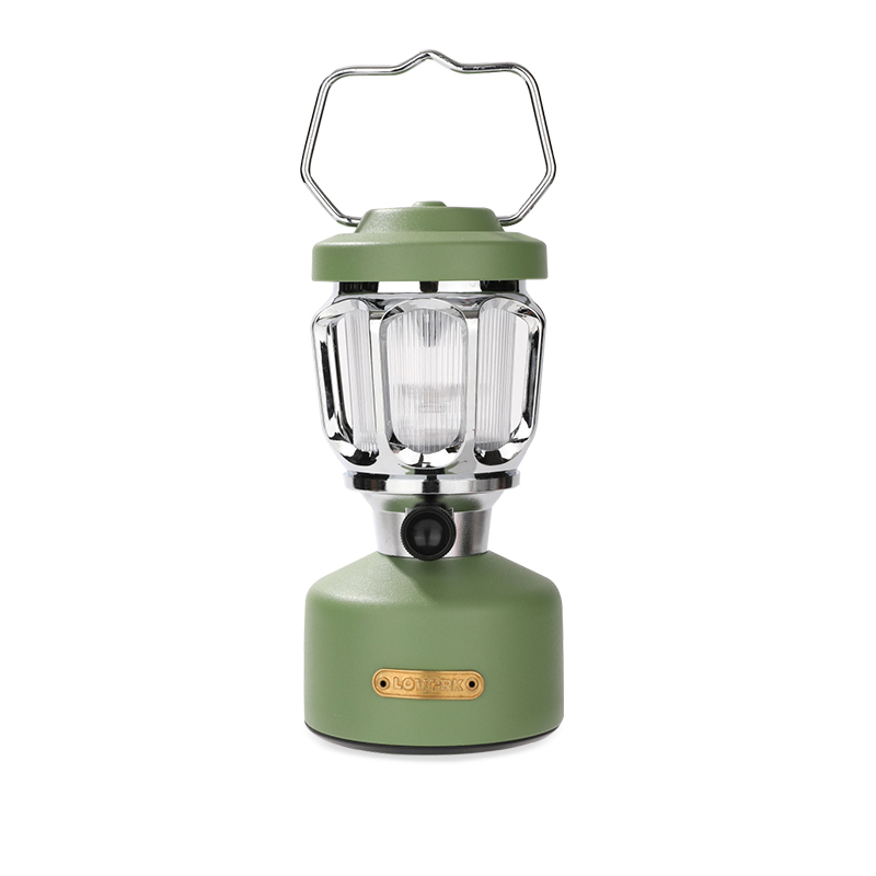 Retro lantern camp ceiling tent lamp