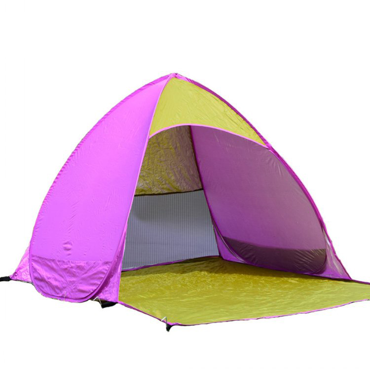 Outdoor Instant Pop up Infant Beach Tent With UV Protection Sun Shade