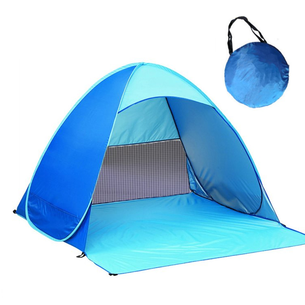 Outdoor Instant Pop up Infant Beach Tent With UV Protection Sun Shade