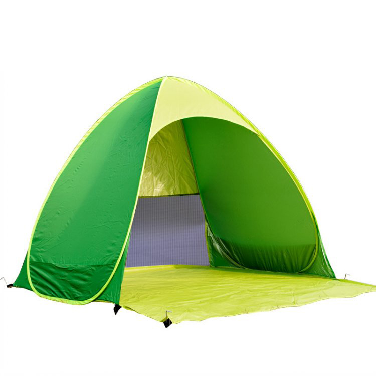 Outdoor Instant Pop up Infant Beach Tent With UV Protection Sun Shade