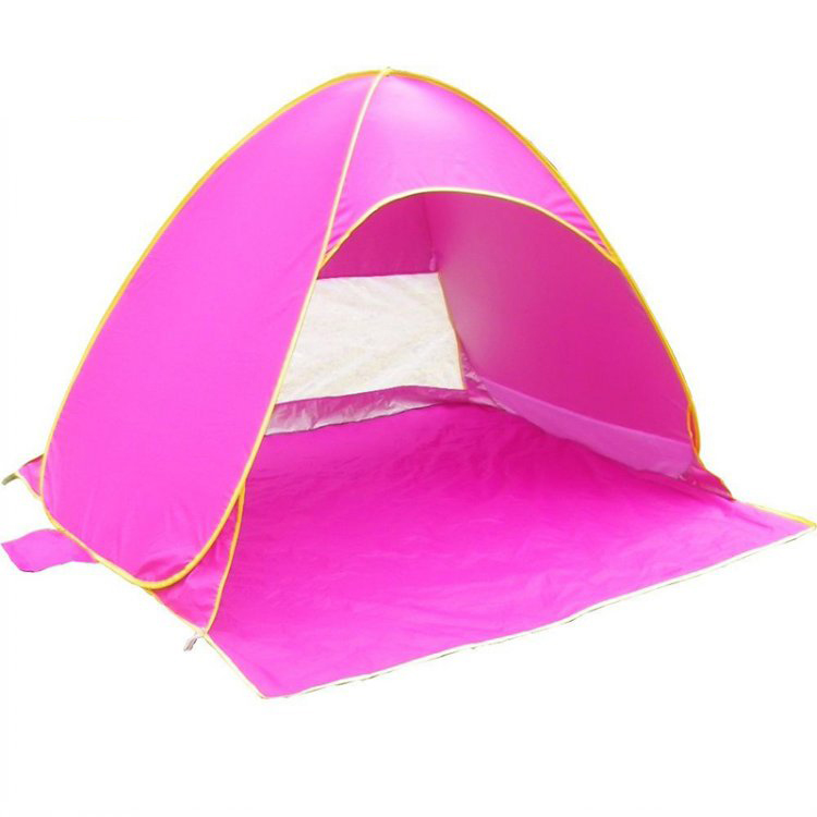 Outdoor Instant Pop up Infant Beach Tent With UV Protection Sun Shade