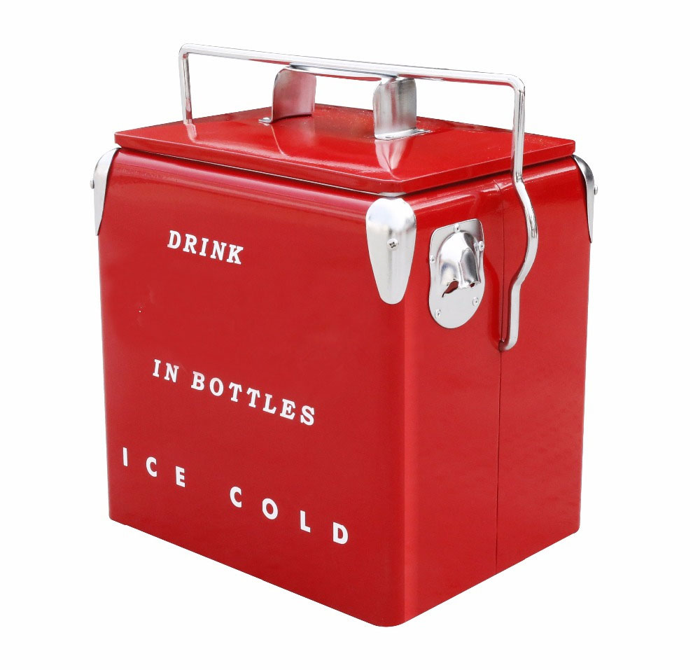 13/17L Portable Camping Beer Beverage Ice Cooler Box