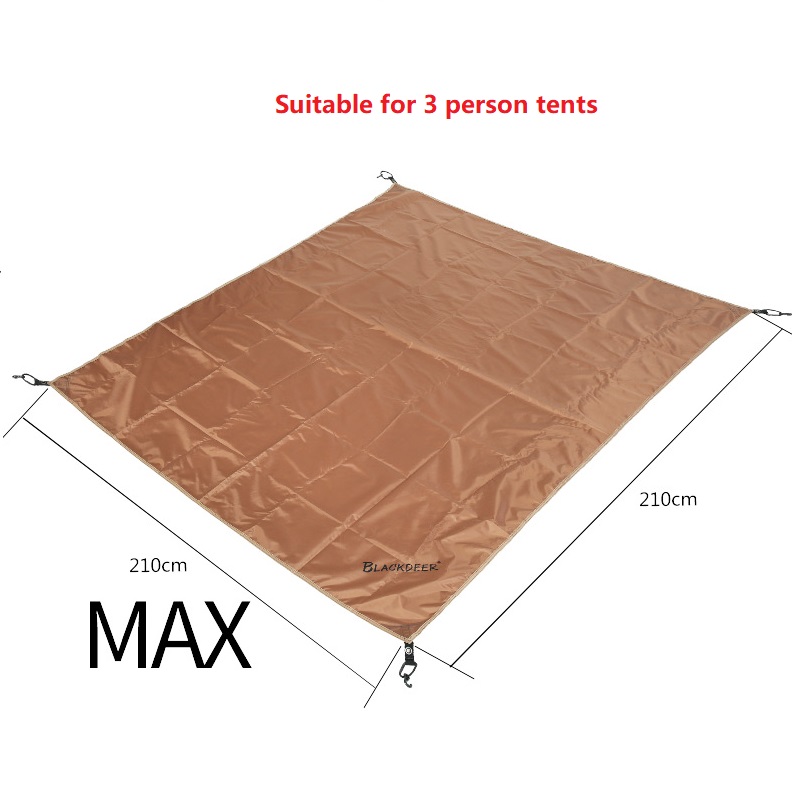 BLACKDEER Camping Wear-resistant tent Mat Ultralight Footprint Waterproof nylon Picnic Beach Blanket Camping Outdoor Tent Tarp