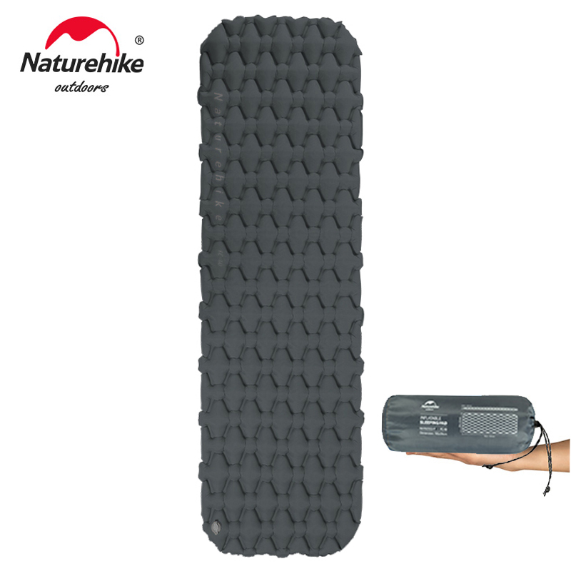 Naturehike Inflatable Mattress Camping Mattress Air Mattress Ultralight Outdoor Sleeping Pad Folding Bed Hiking Sleeping Mat