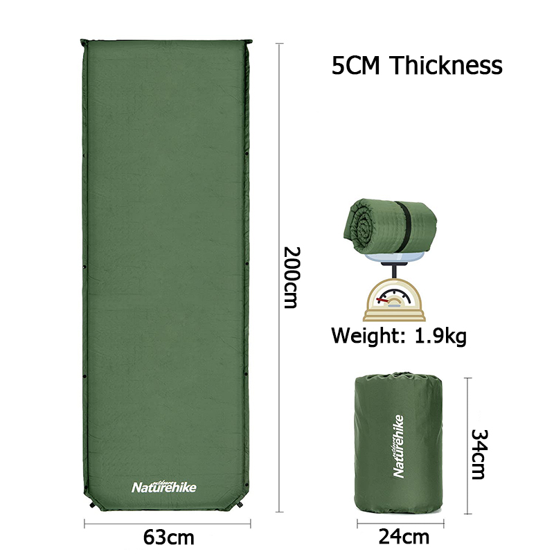 Naturehike Selfinflating Mattress D03 Inflatable Mattress 5CM Air