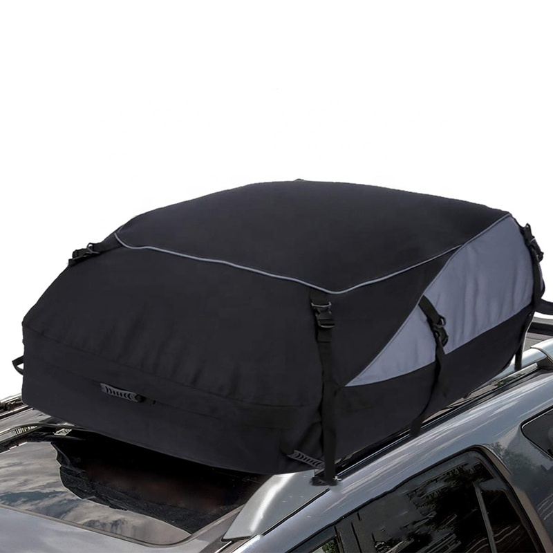 Wide Straps car roof top storage cargo bag