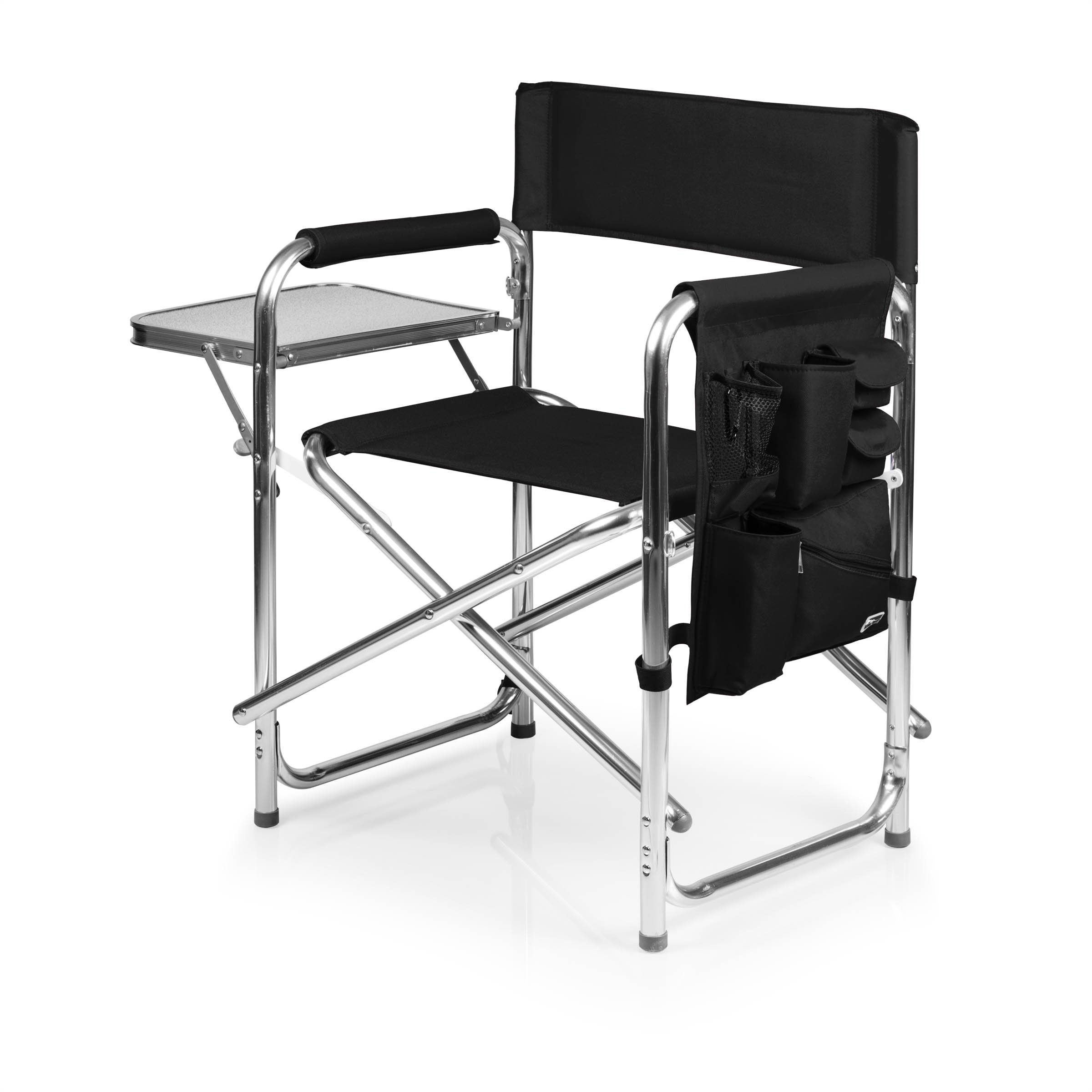 Portable Camping Folding Director Chair With Side Table