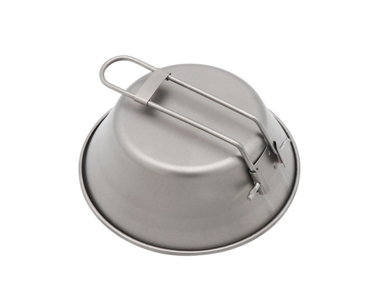 Titanium Outdoor Picnic Bowl & Salad Cup