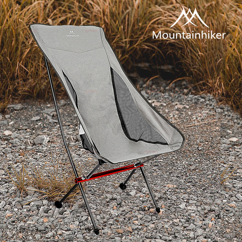 Mounthiker Moon Chair Lightweight for Outdoor Traveling High Camping Chair Travel Fishing Foldable Chair Beach Picnic Seat