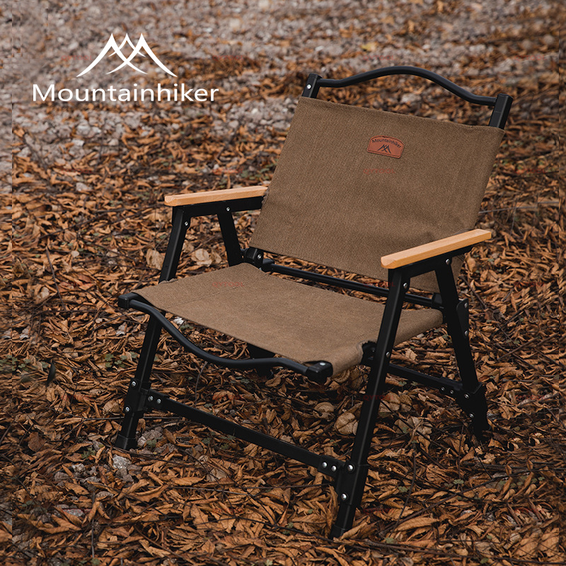 Mounthiker Outdoor Kermit Chair Folding Portable Camping Chair Detachable Beech Aluminum Alloy Picnic Chair Travel Furniture
