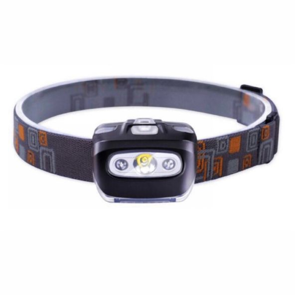 200lm 3AAA Battery Custom Mini Portable Outdoor LED Headlamp Head Torch Light