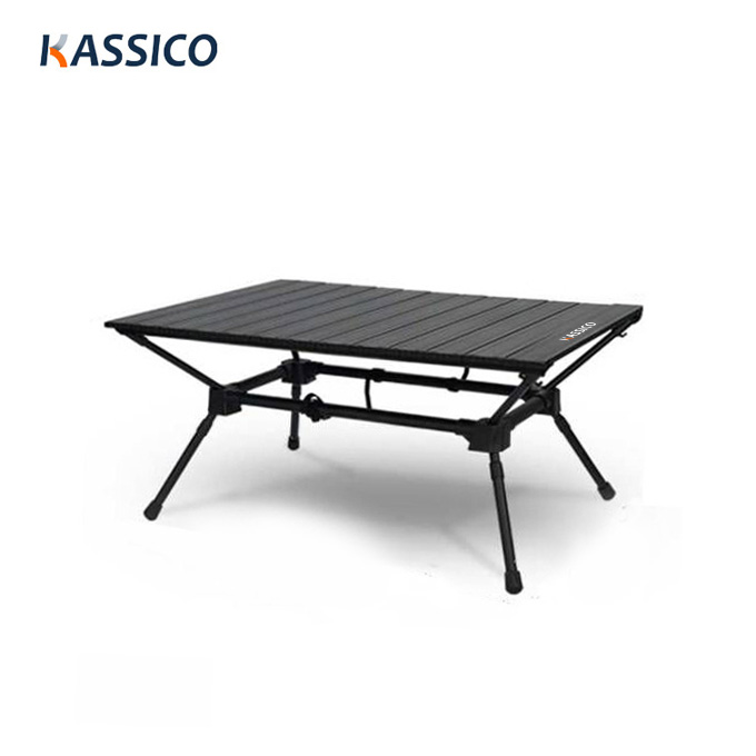7075 Aluminium Folding Exquisite Camping Table - Egg Roll, Height Adjustable