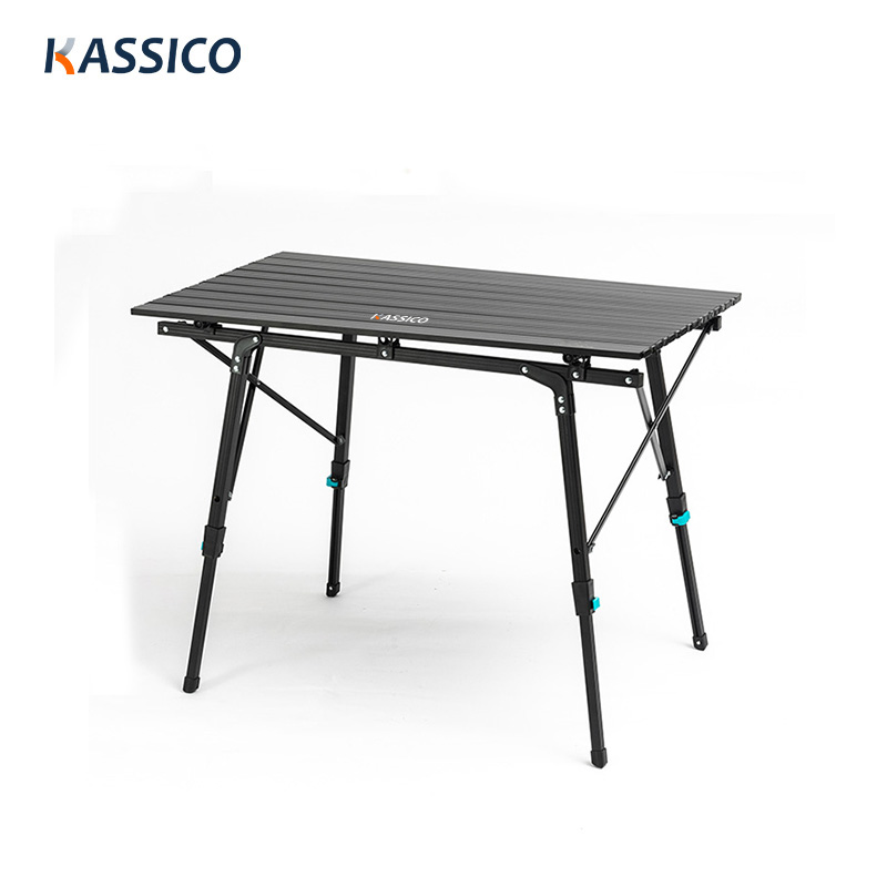 Aluminum Foldable Camping Table For Picnic, Barbecue, Beach, Hiking, Fishing