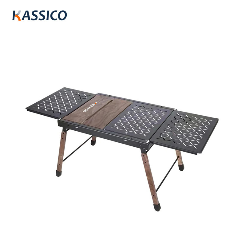 Aluminum Folding Picnic BBQ Grill Table