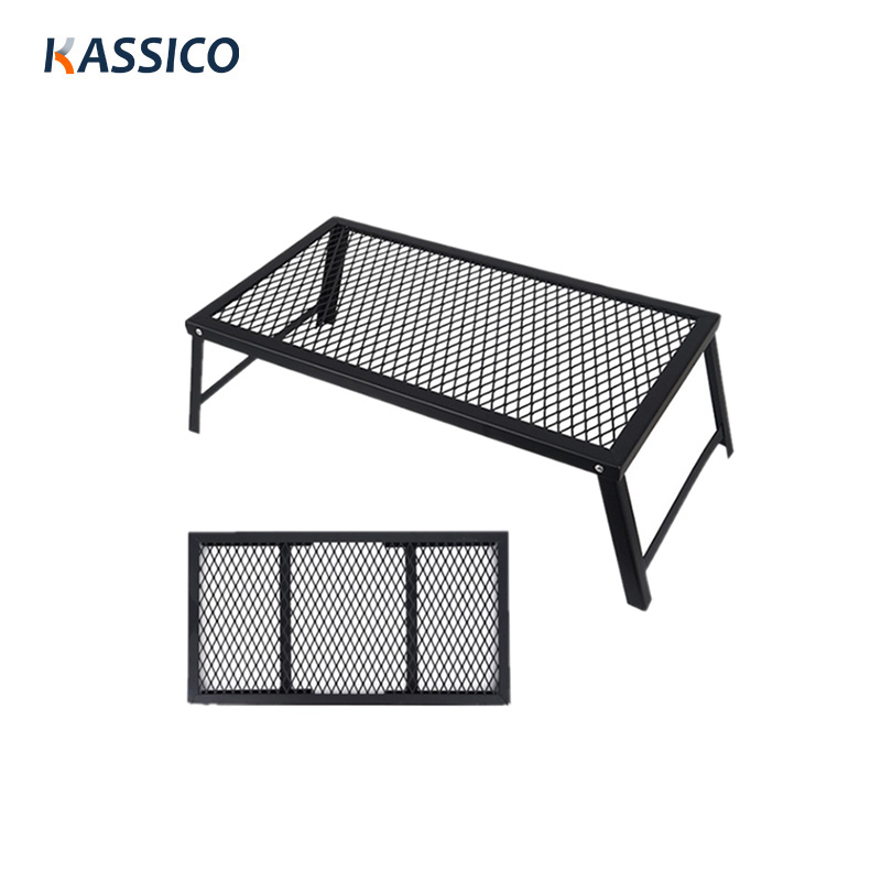 Iron Grid Outdoor Picnic Folding Table